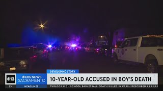 10-year-old arrested in shooting death of boy in Sacramento area