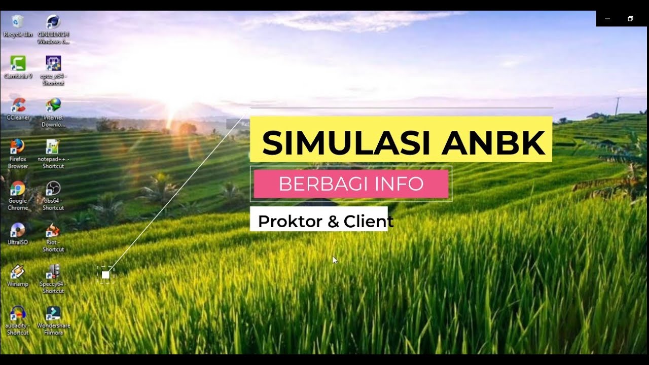 HAL HAL YANG PERLU DILAKUKAN PADA SAAT PELAKSANAAN SIMULASI ANBK / ASESMEN FULL ONLINE