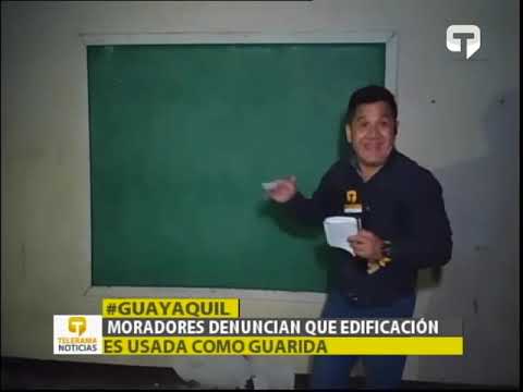 Moradores denuncian que edificación es usada como guarida