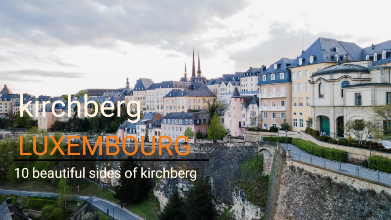 LUXEMBOURG City 2023 (Kirchberg) Real Time Virtual Walking Tour