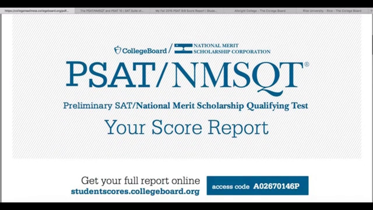 2015 psat results understanding