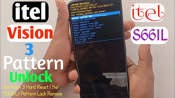 How To Itel Vision 3 Hard Reset | Itel Vision 3 Pattern Unlock | Itel Vision 3 (S661l) Factory Reset