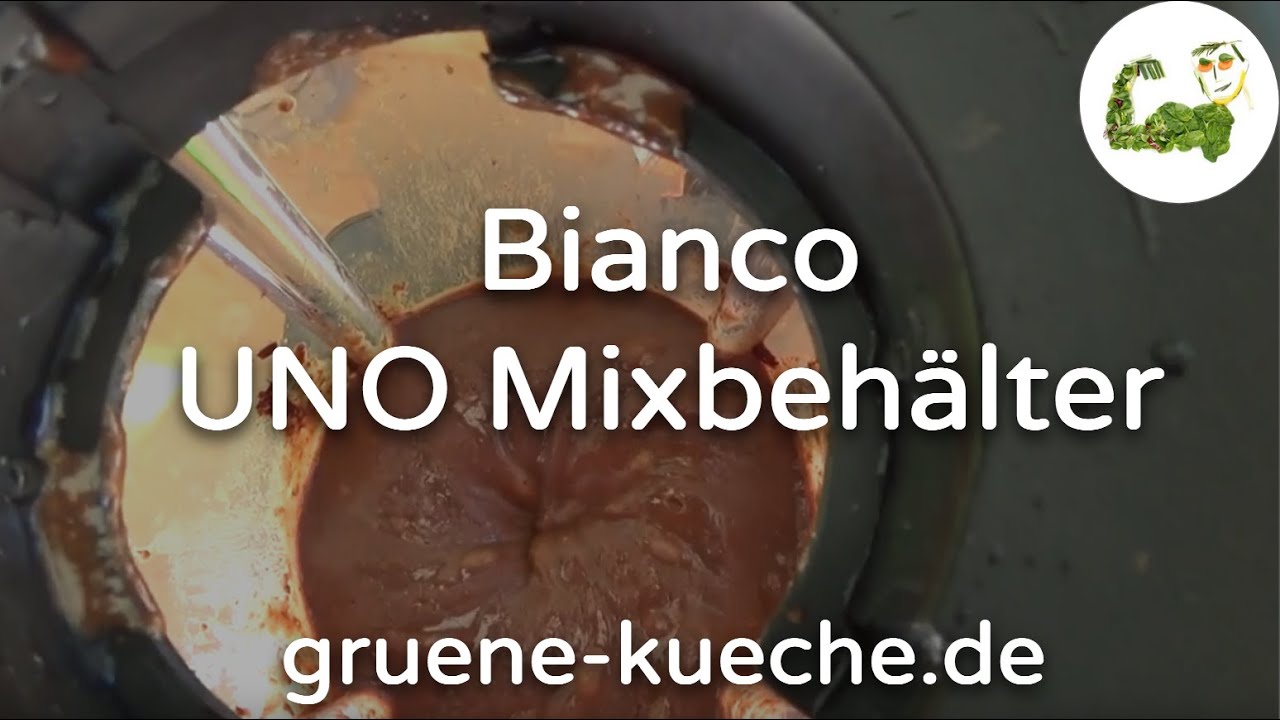 UNO Mixbehälter von Bianco di Puro im Detail vorgestellt