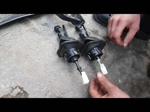 Главный цилиндр сцепления форд фокус 2 замена  clutch master cylinder ford focus mk2