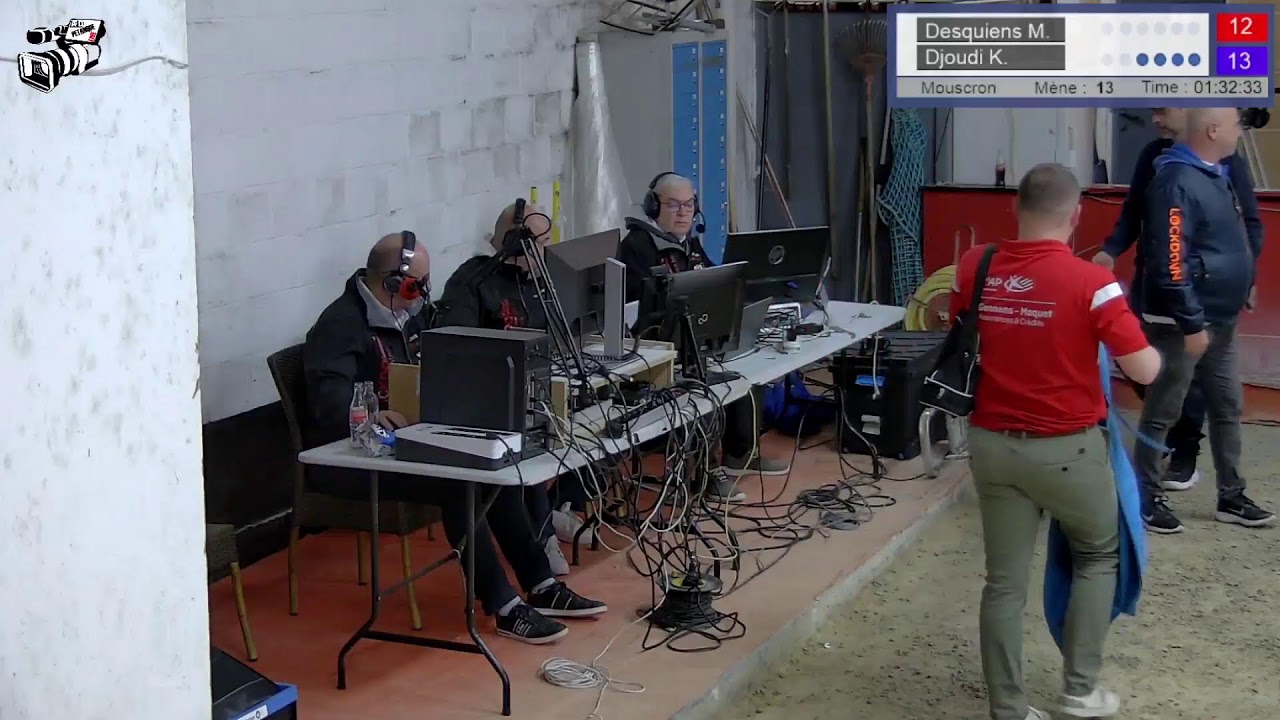 Miniature de la vidéo : Pétanque Qualif PcMouscron, 1/8éme finale