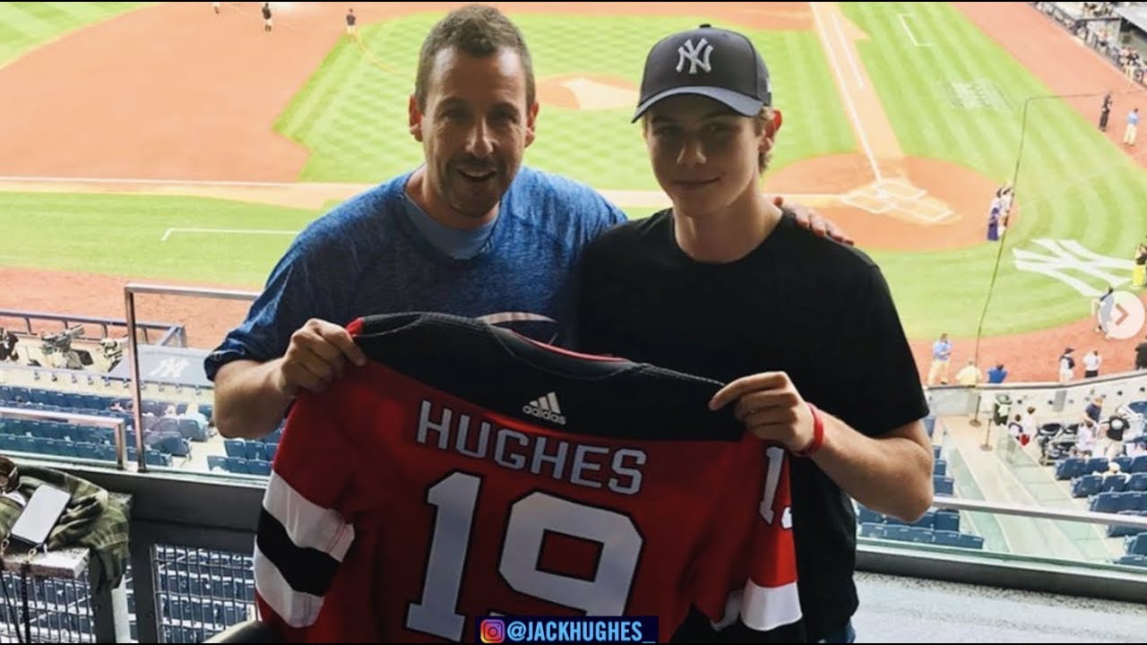 2019 NHL 1st overall draft pick Jack Hughes visits Yankee Stadium