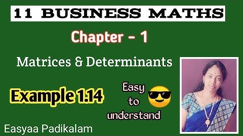 11 Business Maths - Chapter 1 - Example 1.14