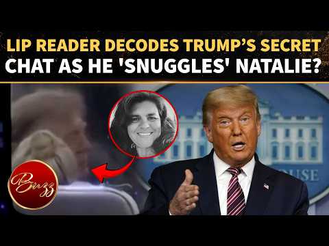 Trump Caught Making OMINOUS Four-Word Remark While 'SNUGGLING' Natalie Harp In VIRAL Marine One Clip