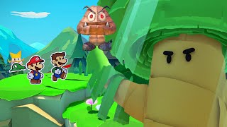 Paper Mario: The Origami King - Gameplay Walkthrough Part 2 - Toad Town & Peach's Missing Castle