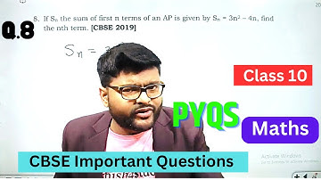 If Sn the sum of first n terms of an AP is given by Sn = 3n2 – 4n, find the nth term. [CBSE 2019]