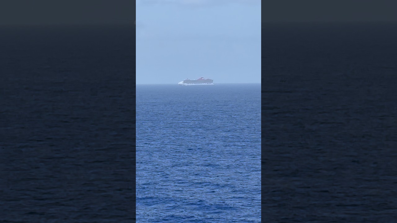 Somewhere on the Atlantic Ocean.