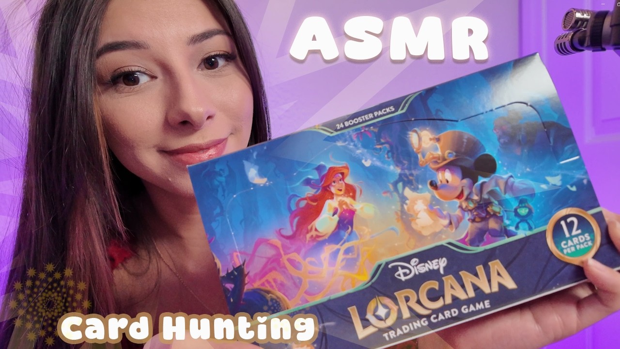 ASMR 💫 Card Collection Unboxing | Whispers in the Well