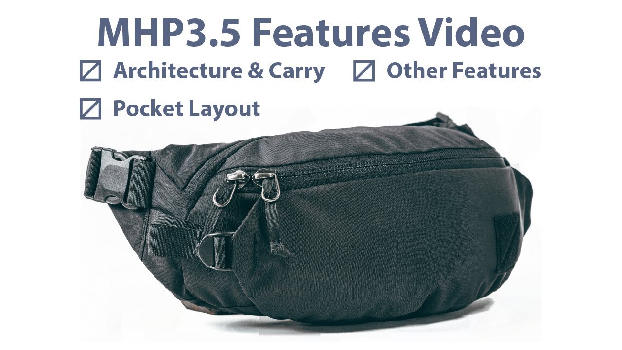 Mountain Hip Pack 3.5L Features Outline Video