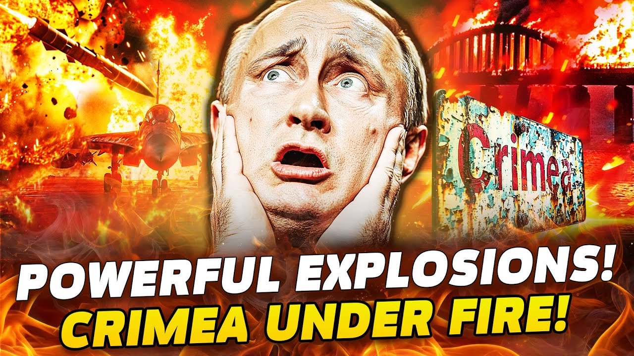 ❗️RIGHT NOW! UKRAINE HITS CRIMEA HARD! KEY AIRBASE IN RUINS! PUTIN LOSES NUCLEAR EDGE!