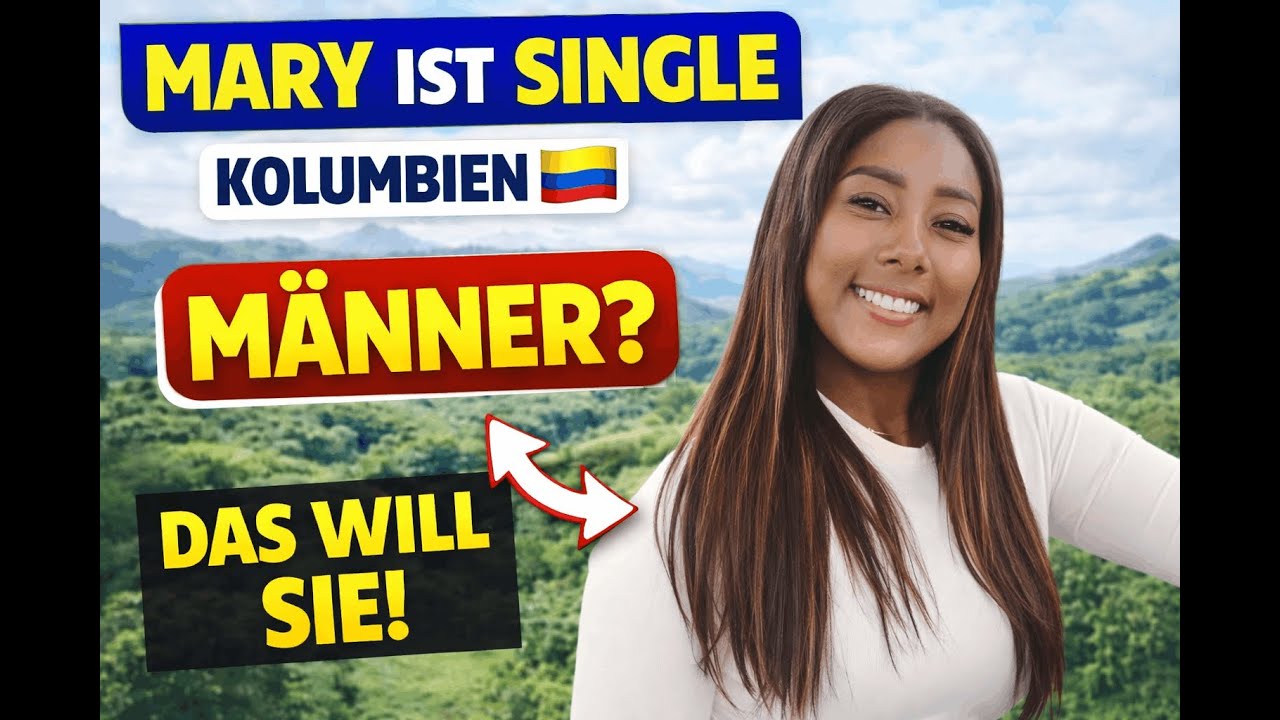 Mary aus Kolumbien ist Single 😍 Was erwarten Kolumbianerinnen von Männern?