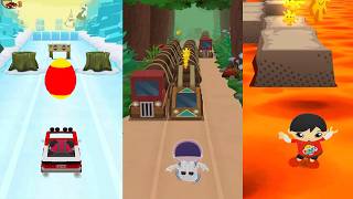 TAG WITH RYAN GALACTIC VS HERO COMBO WITH COMBO PANDA VAN EGG SURPRISE LAVA