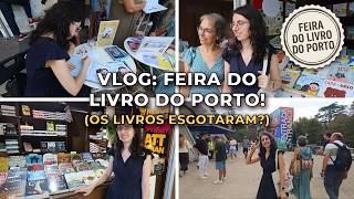 Vlog | Feira do Livro do Porto: Dia de autógrafos e uma surpresa no stand! 🐾📖🌧️ @SonhosdeumaLeitora