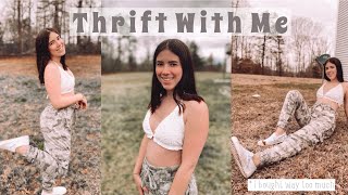 THRIFT SHOP WITH ME + HAUL | PLATOS CLOSET | SAVERS