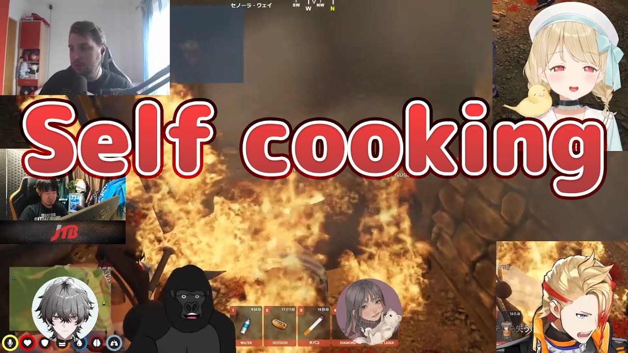 【VCR GTA】Axel cooks himself into immortal【rpr/dtto/Leo/Lam】【holostars EN/Vspo/Niji JP】【Eng/JP Sub】