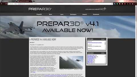 Prepar3D update 4.1 why it listens to its customers