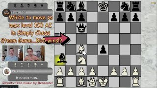 Simply Chess Steam Game: Beat max lvl 100 AI! screenshot 5