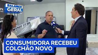 Patrulha do Consumidor: mulher compra colchão e recebe produto com defeito | Balanço Geral DF