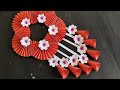 Unique Flower Wall Hanging 😱😱/Quick Paper Craft for Home Decoration /Easy Paper flower making idea