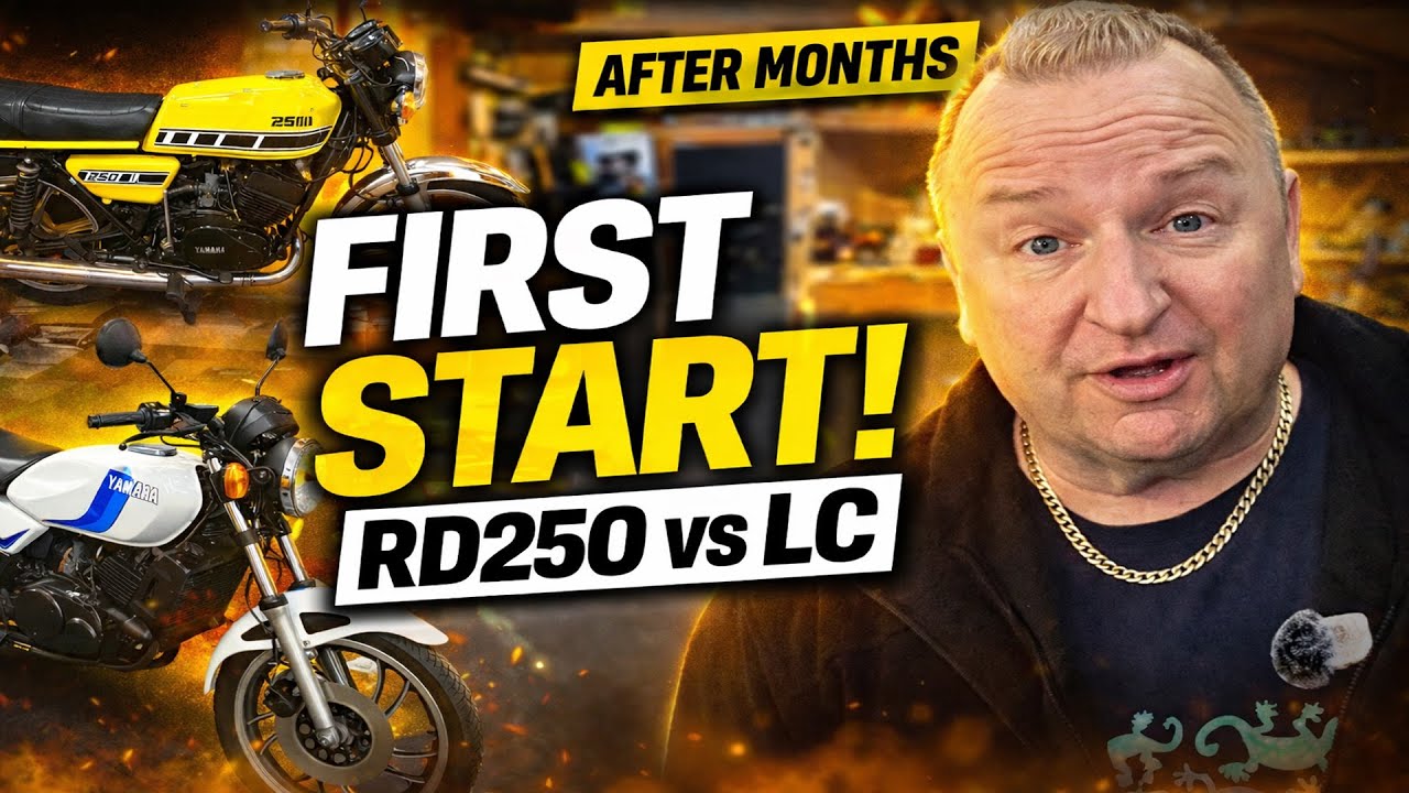 Yamaha RD LC Getting Started | Shed Extension Progress Update
