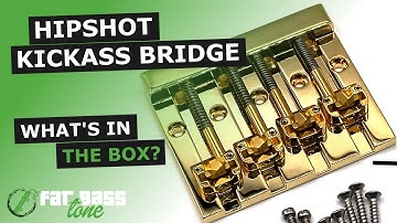 Hipshot Kickass Fender® Replacement Bridge: What’s In The Box (A Close-Up Look)