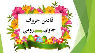 jawi- padanan huruh jawi dan rumi
