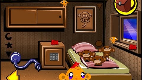 Monkey GO Happy Stage 425 - No more monkeys jumping on the bed Walkthrough [PencilKids]