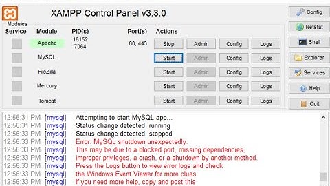 حل مشكلة mysql لا يعمل في برنامج xampp (يوجد طريقة ثانية في الوصف)