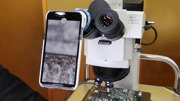 顕微鏡用iPhoneアダプター【i-NTER LENS】　焦点合成画像作成