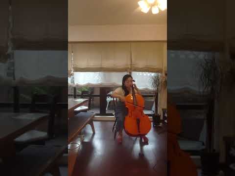 Dotzauer 25 Peters ed.113etudes　ドッツアウアー練習曲25番　2020年8月2日スマホ録画  自宅にて