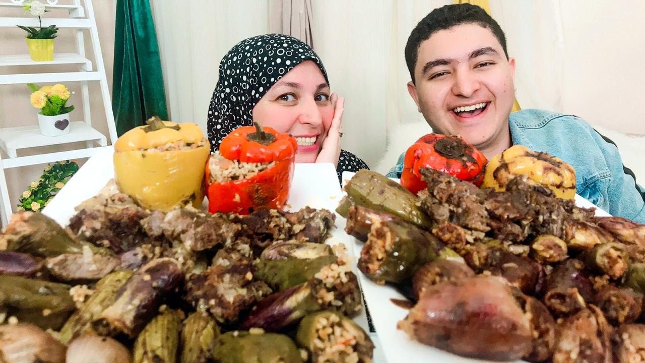 تحدى الدولمة 🍲العراقيه ضد المحشى المصرى🥘 والاتنين ولا اروع والعقاب هتهوف والا 🔥