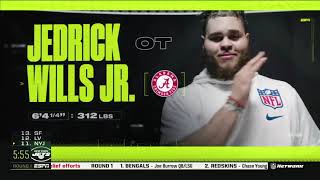 Cleveland Browns Select Alabama Tackle Jedrick Wills