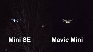 Flying Mavic Mini SE & DJI Mini (at the same time) to see SE's subtle improvements.