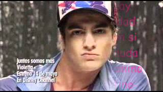 juntos somos mas violetta con testo