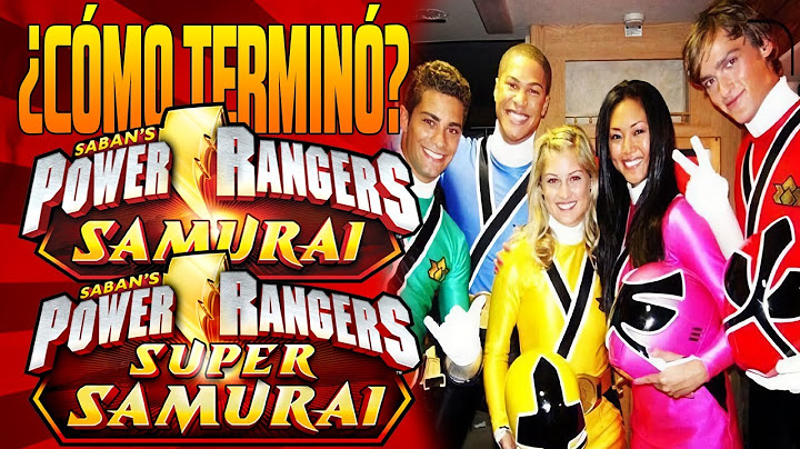 La HISTORIA de POWER RANGERS SAMURAI Y SUPER SAMURAI ¿CÓMO TERMINA? RESUMEN