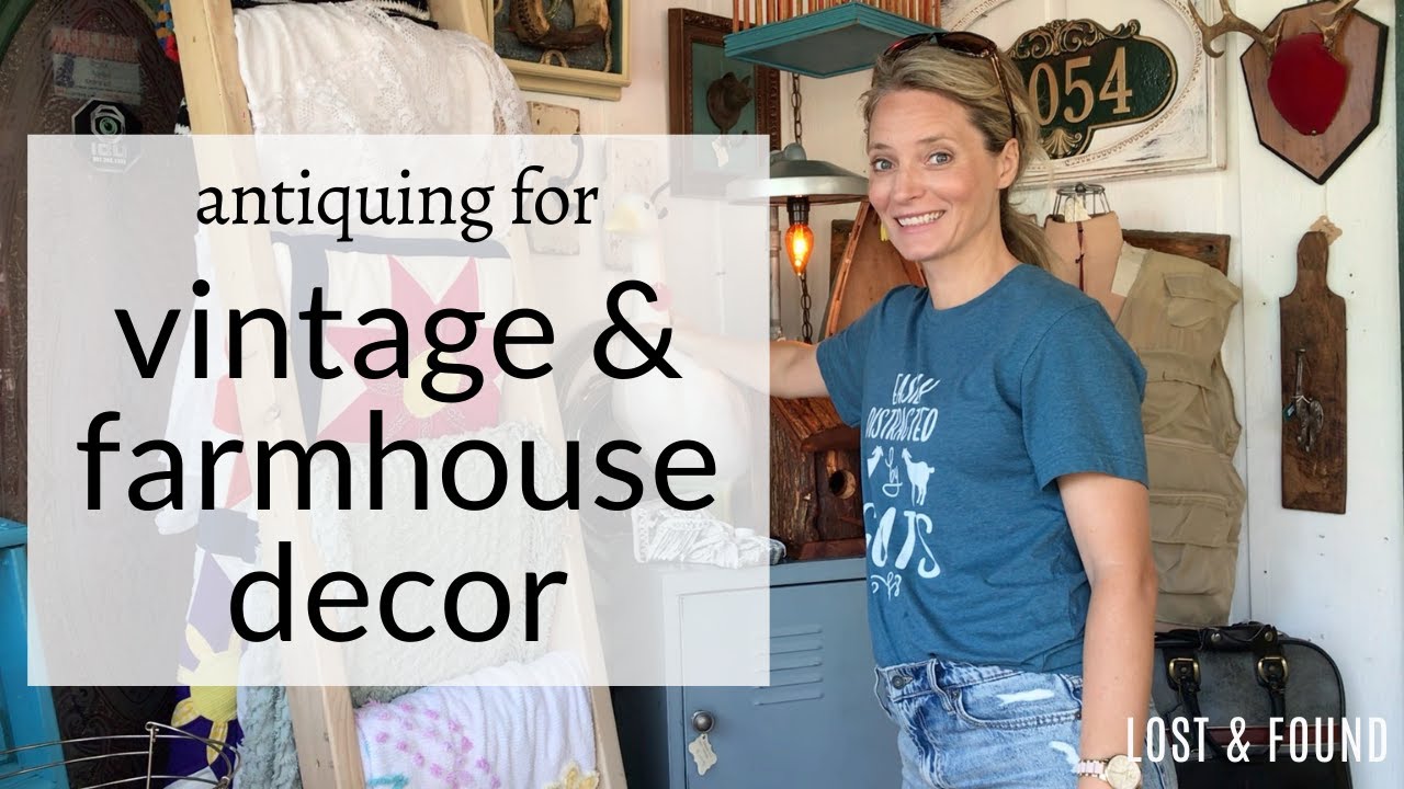 Let's Go ANTIQUE SHOPPING in Eureka Springs! Thrifting for VINTAGE | FARMHOUSE | COTTAGE DECOR