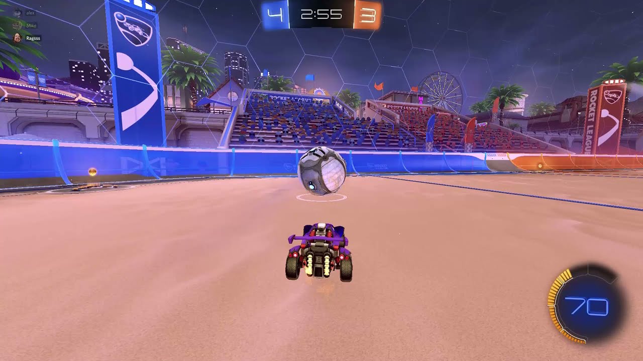 the most unsatisfying Rocket League video YouTube