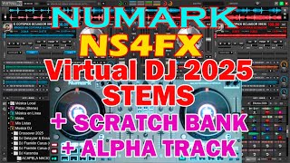 Numark NS4FX + Virtual DJ 2025 (Mapeo Personalizado WINDOWS/MAC)(by Franklin Carua DJ)