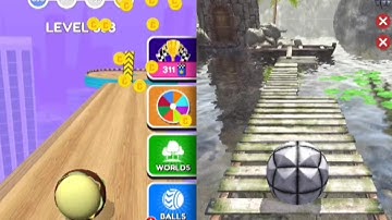 Going Balls Vs Rollance Ball  All Levels Gameplay Android, iOS Walkthrough