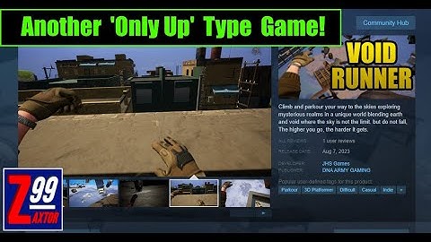 Void Runner - First Impressions Review! - Yet Another Jumping & Climbing Game on Steam!