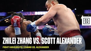FIGHT HIGHLIGHTS | Zhilei Zhang vs Scott Alexander