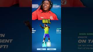 IShowSpeed FINALLY Got Vini Jr in Fortnite! 😱 #ishowspeed #viniciusjr