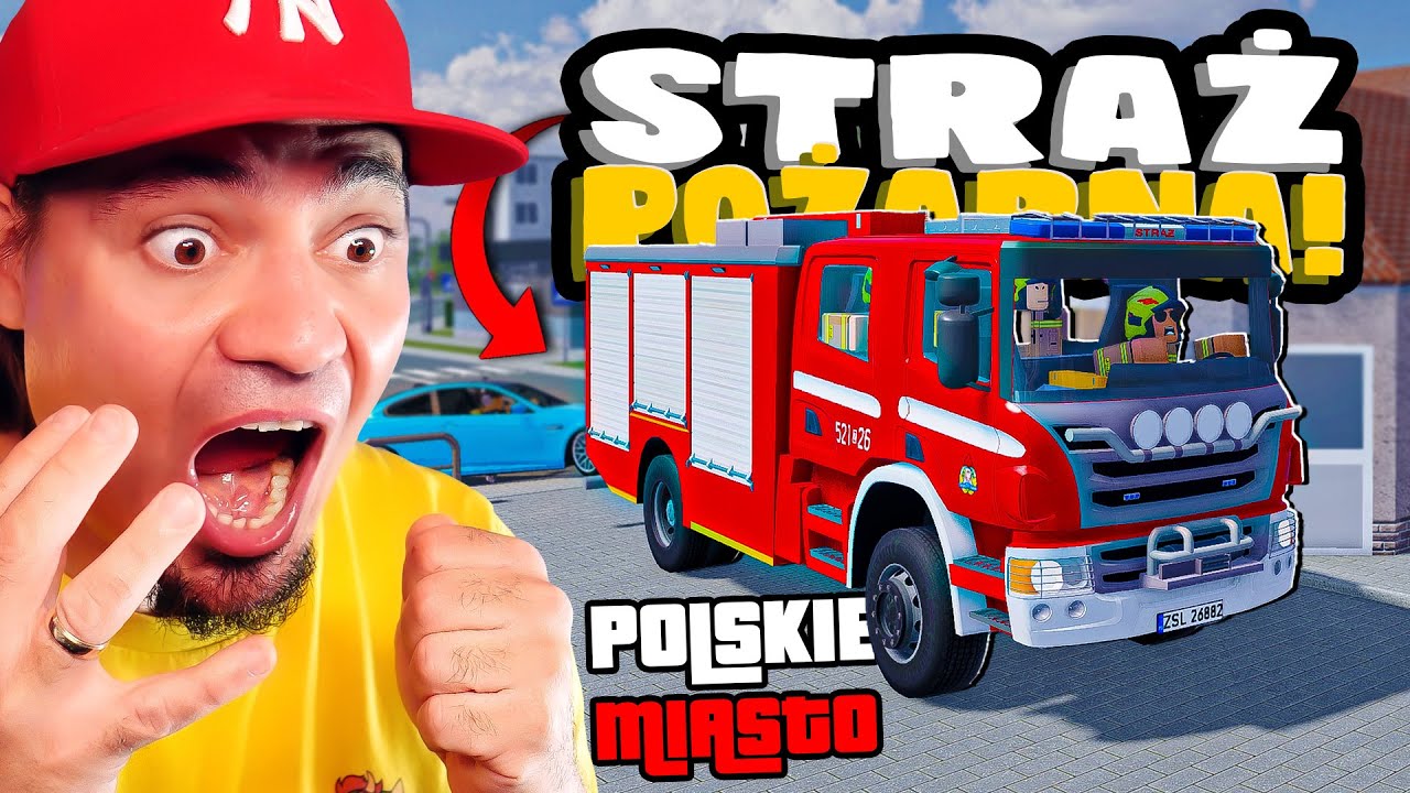 🚒 JESTEŚMY STRAŻĄ POŻARNĄ W PCD! | Polish Car Driving