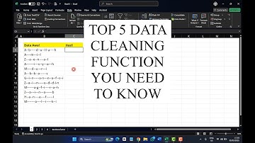 Terbongkar!! Ini Dia 5 Fungsi Pembersihan Data Excel yang Perlu Anda Ketahui