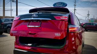 2020 Ford Edge SEL | How to Open the Trunk