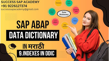 SAP ABAP DATA DICTIONARY LECT 9:INDEX || SAP ABAP IN मराठी || SUCCESS SAP ACADEMY||